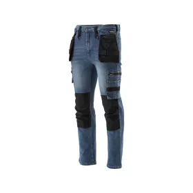   YATO PRACOVNÁ NOHAVICA STRETCH JEANS TROUS. TMAVOMODRÉ S. 2XL (YT-79055)