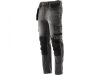 YATO PRACOVNÁ NOHAVICA STRETCH JEANS TROUS. OCELE GREY S.S (YT-79060)