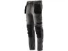 YATO PRACOVNÁ NOHAVICA STRETCH JEANS TROUS. OCELE ŠEDÁ S.M (YT-79061)