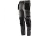 YATO PRACOVNÁ NOHAVICA STRETCH JEANS TROUS. OCELE ŠEDÁ S. L/XL (YT-79063)