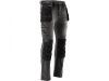 YATO PRACOVNÁ NOHAVICA STRETCH JEANS TROUS. OCELE ŠEDÁ S. L/XL (YT-79063)
