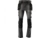 YATO PRACOVNÁ NOHAVICA STRETCH JEANS TROUS. OCELE ŠEDÁ S. L/XL (YT-79063)
