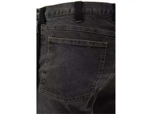 YATO PRACOVNÁ NOHAVICA STRETCH JEANS TROUS. OCELE ŠEDÁ S. XL (YT-79064)