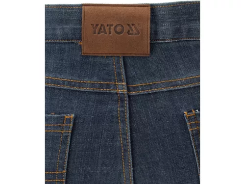 YATO pracovné nohavice MARA zo strečového denimu s elastanom  S (YT-79080)