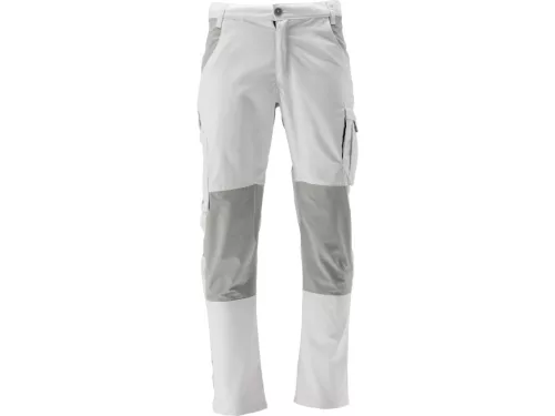 YATO STRETCHOVÉ PRACOVNÉ NOHAVICE. SERWAL WHITE S.M (YT-79101)