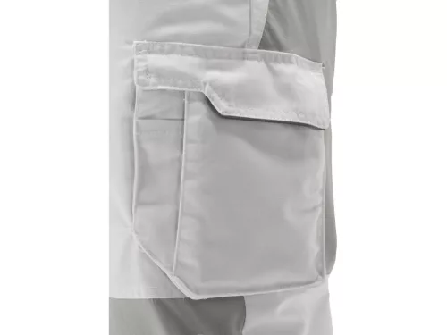 YATO STRETCHOVÉ PRACOVNÉ NOHAVICE. SERWAL WHITE S.M (YT-79101)