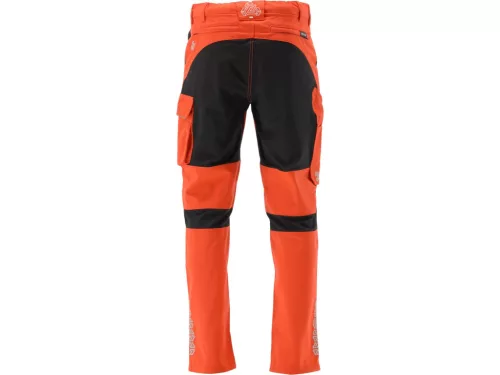 YATO STRETCHOVÉ PRACOVNÉ NOHAVICE. SERWAL ORANGE S.M (YT-79111)
