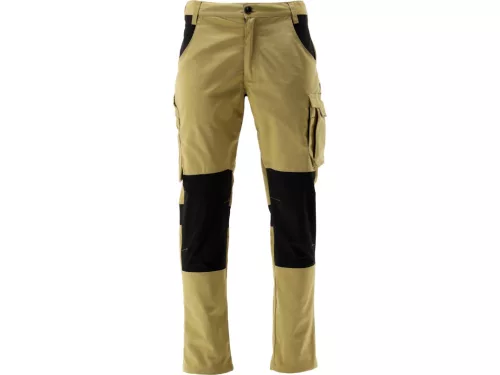 YATO STRETCHOVÉ PRACOVNÉ NOHAVICE. SERWAL KHAKI S. XL (YT-79133)