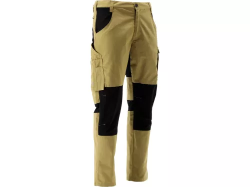 YATO STRETCHOVÉ PRACOVNÉ NOHAVICE. SERWAL KHAKI S. XL (YT-79133)