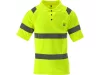 YATO výstražné polo tričko ORIOLUS s vysokou viditeľnosťou, fluorescenčná žltá, veľkosť XXXL (YT-79415)