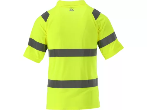 YATO výstražné polo tričko ORIOLUS s vysokou viditeľnosťou, fluorescenčná žltá, veľkosť XXXL (YT-79415)
