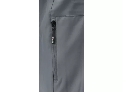 YATO vyhrievaná softshellová bunda, veľkosť XL (powerbanka nie je súčasťou)