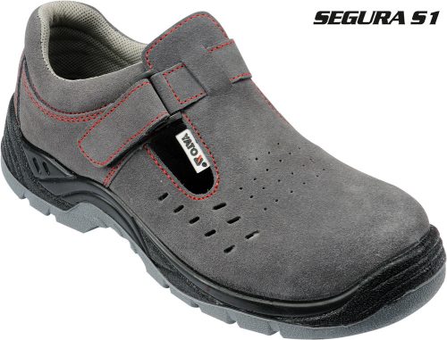 YATO BEZPEČNOSTNÉ PRACOVNE SANDÁLY S1 VEĽKOSŤ 43 "SEGURA" (YT-80467)