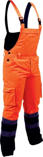 YATO HI-VIS ORANŽOVÉ ZIMNÉ Vodotesné pracovne nohavice VEĽKOSŤ M (YT-80961)