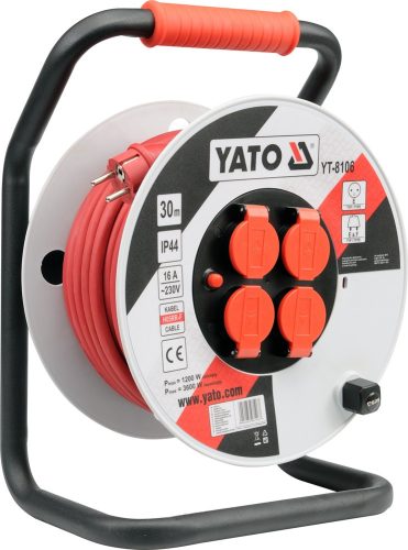 YATO Predlžovák bubnový 30 m plast (YT-8106)