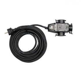   YATO Predlžovací kábel s gumovou izoláciou 20m -3zásuvky (YT-81162)