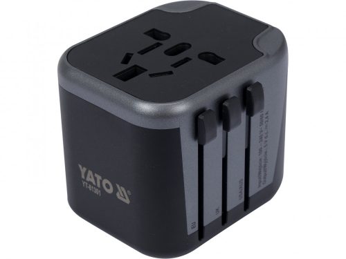 YATO Univerzálny napájací adaptér UNIV. 2XUSB 12W (YT-81301)