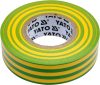 YATO Izolačná páska pre elektrikára PVC 19mm/20m žlto-zelená (YT-81655)