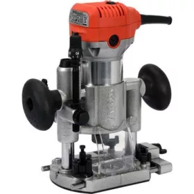   YATO Okružná frézka 710 W na lamino + vodiace sanie pre frézy 6 mm a 8 mm (YT-82390)
