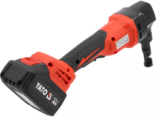 YATO Akumulátorový prestrihovač 18V (4AHX1PC) (YT-82398)