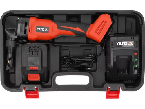 YATO Akumulátorový prestrihovač 18V (4AHX1PC) (YT-82398)