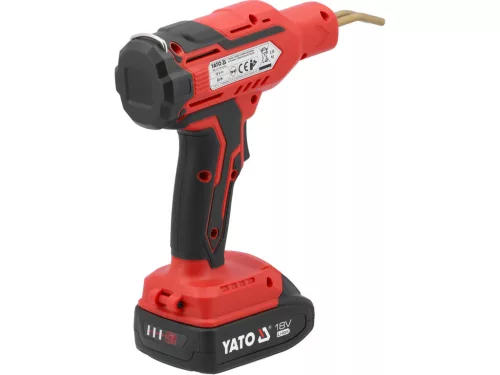 YATO ZVÁRAČ PLASTOV 18V 500˚C - 2AH (YT-824482)
