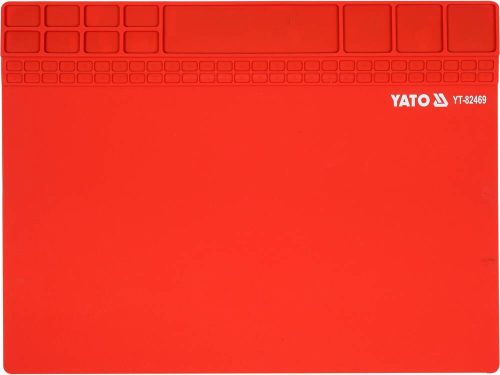 YATO Tepelne odolná silikónová spájkovacia podložka 300x400 mm magnetická (YT-82469)