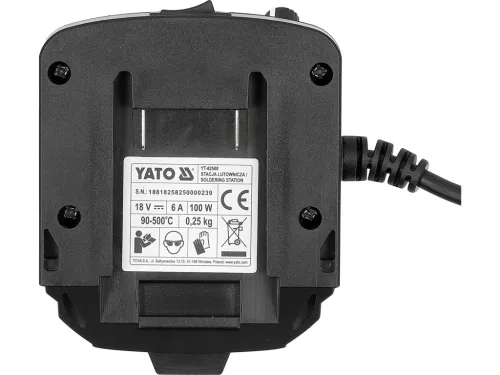 YATO Akumulátorová spájkovacia stanica C245 18 V, telo, pre akumulátorový systém YATO (YT-82500)