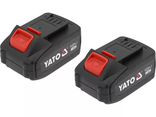 YATO akumulátorové vŕtacie kladivo SDS Plus 18 V, 2,5 J, 2×4 Ah a rýchlonabíjačka (YT-827722)