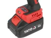 YATO BEZKEFOVÝ RÁZOVÝ UŤAHOVAČ 18 V, 1/2'', 1200 NM - BATÉRIA 4 AH (YT-828071)
