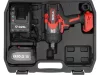 YATO AKUMULÁTOROVÝ RÁZOVÝ UŤAHOVÁK 18V 3/4" 2400 Nm – 6 Ah (YT-828073)