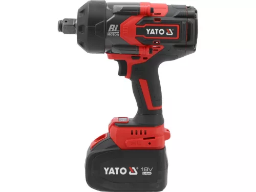 YATO AKUMULÁTOROVÝ RÁZOVÝ UŤAHOVÁK 18V 3/4" 2400 Nm – 6 Ah (YT-828073)