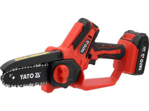 YATO Akumulátorová mini píla na konáre 18 V, 2 Ah (YT-828113)