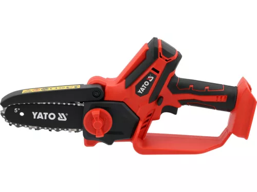 YATO akumulátorová mini reťazová píla 18 V, vodiaca lišta 6″, bez batérie a nabíjačky (YT-828114)
