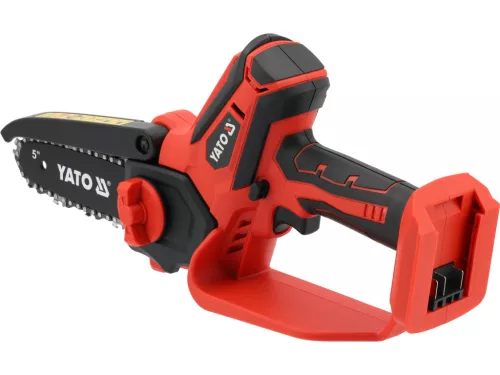 YATO akumulátorová mini reťazová píla 18 V, vodiaca lišta 6″, bez batérie a nabíjačky (YT-828114)