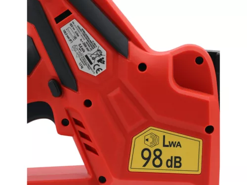 YATO akumulátorová mini reťazová píla 18 V, vodiaca lišta 6″, bez batérie a nabíjačky (YT-828114)