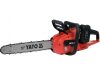 YATO  REŤAZOVÁ PÍLA 16'' 2X18V BEZKÚHLÍKOVÁ + 2X4AH + DVOJITÁ NABÍJAČKA  (YT-828131)