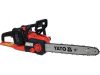 YATO  REŤAZOVÁ PÍLA 16'' 2X18V BEZKÚHLÍKOVÁ + 2X4AH + DVOJITÁ NABÍJAČKA  (YT-828131)
