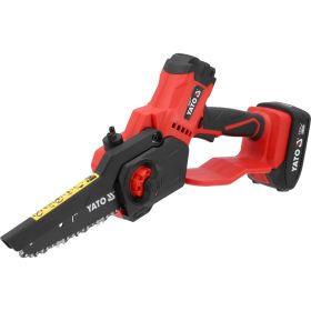   YATO MINI REŤAZOVÁ PÍLA 20 V, VODIACA LIŠTA 7'' - BATÉRIA 2 AH (YT-828133)