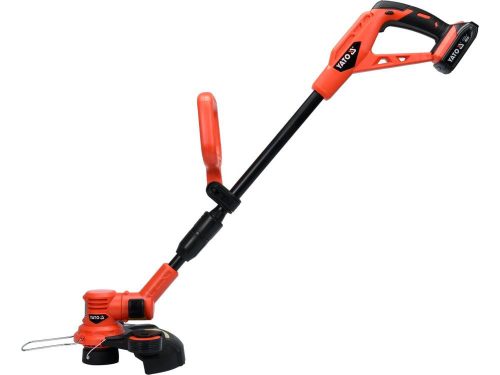 YATO 18V STRIMMER S AUTOMATICKÝM SYSTÉMOM PODÁVANIA LINKY SÚPRAVA S NABÍJAČKOU 60 MIN A 2,0AH BATÉRIOU (YT-82830)
