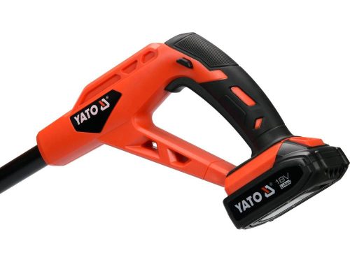 YATO 18V VYŽÍNAČ S AUTOMATICKÝM SYSTÉMOM PODÁVANIA LINKY , SÚPRAVA S NABÍJAČKOU 60 MIN A 2,0AH BATÉRIOU (YT-82830)