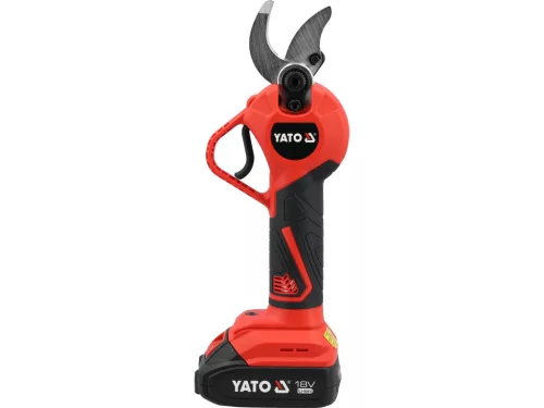 YATO akumulátorové záhradnícke nožnice 18 V, 30 mm, 1×2 Ah akumulátor + kufor (YT-828380)