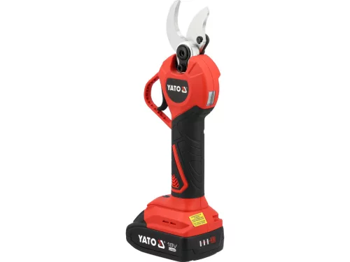 YATO akumulátorové záhradnícke nožnice 18 V, 30 mm, 1×2 Ah akumulátor + kufor (YT-828380)