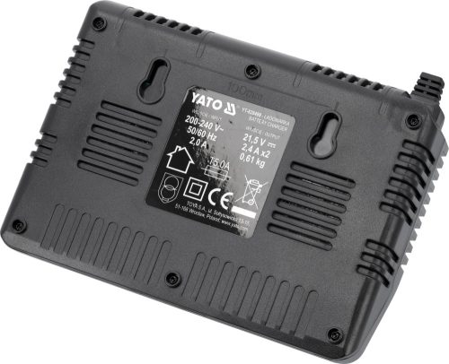 YATO DVOJITÁ NABÍJAČKA AKUMULÁTOROV 18V 2,4A (YT-828499)