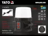 YATO Akumulátorový reflektor 18V – 10000 lm, 360° osvetlenie (YT-829670)
