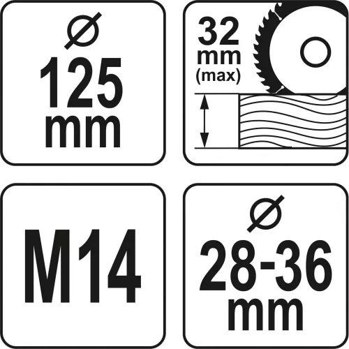 YATO Sklopná prachová krytka na brúsku 125MM (YT-82986)