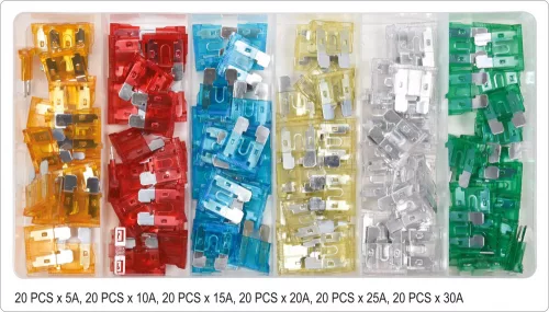YATO ŠTANDARDNÝ SORTIMENT AUTOPOISTEK 120 PC (YT-83144)