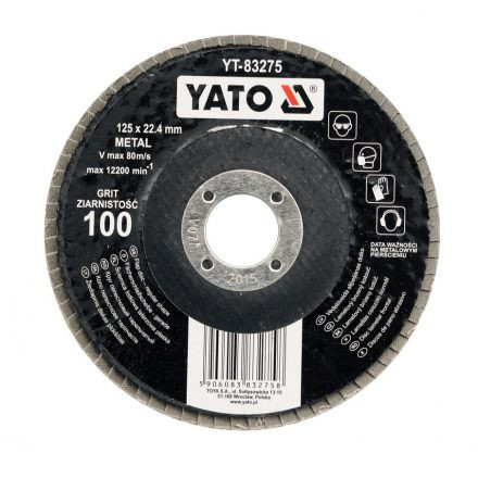 YATO KLAPACÍ KOTOUČ- REGULAR125mm P40 (YT-83272)