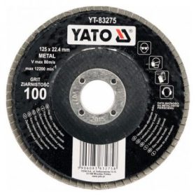 YATO LAMELOVÝ BRÚSNY KOTÚČ YATO 125 MM X P120 (YT-83276)