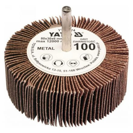 YATO Kotúč lamelový radiálny 80 x 30 x 6mm P100 (YT-83374)